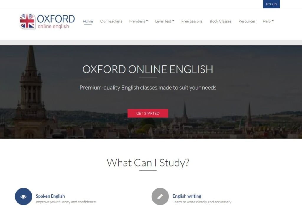 Trang web học tiếng anh online miễn phí tốt nhất 5: Oxford Online English
